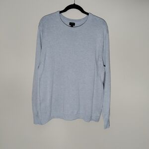 J Crew Cotton Men's Gray Sweater